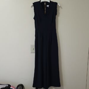 Calvin Klein Black Sleeveless Jumpsuit